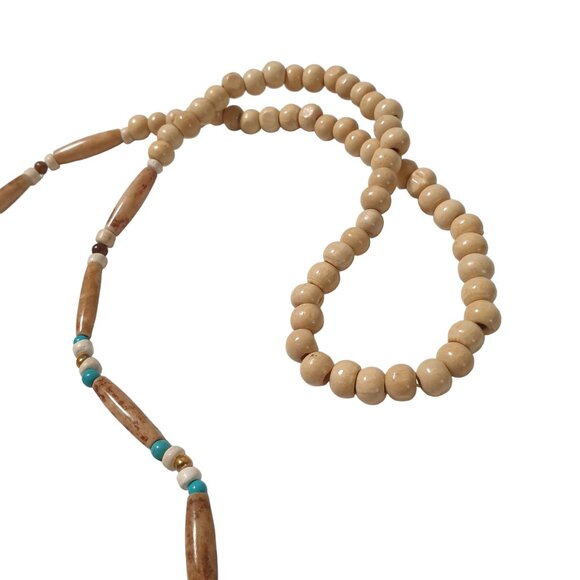 Beach Core Island Men Women Necklace Jewelry 32 Inch Length Plastic Gem Costume - Picture 4 of 7